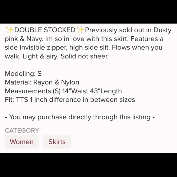 COURTSIDE Charcoal Skirt - Picture 5 of 5